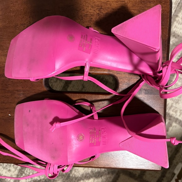 Auroraa Lace-Up Dress Sandals, Created for Macy's -Like New - Picture 10 of 11